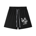 Mesh Drawstring Shorts